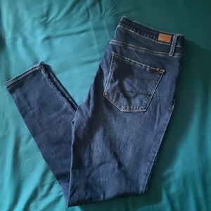 High Waisted Seven Skinny Jeans